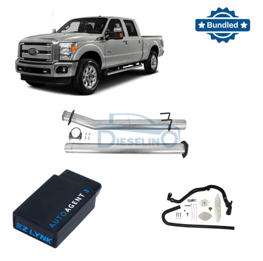 Ford Powerstroke 6.7 | Full Delete Kit (DPF/DEF/EGR) w/ 4″ Exhaust | 2011-2019