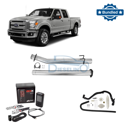 Ford Powerstroke 6.7 | Full Delete Kit (DPF/DEF/EGR) w/ 4″ Exhaust | 2011-2019