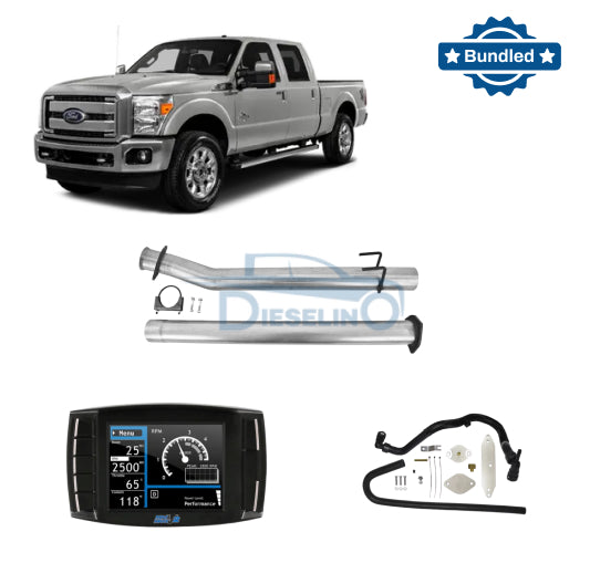 Ford Powerstroke 6.7 | Full Delete Kit (DPF/DEF/EGR) w/ 4″ Exhaust | 2011-2019