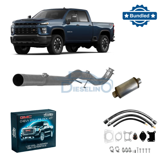 GM/Chevy Duramax L5P | Full Delete Kit (DPF/DEF/EGR) | 2020-2023