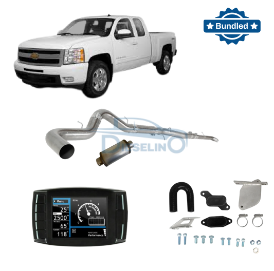 Full Delete Kit (DPF/DEF/EGR) /w Mini Maxx | GM/Chevy Duramax 6.6L LML | 2007-2010
