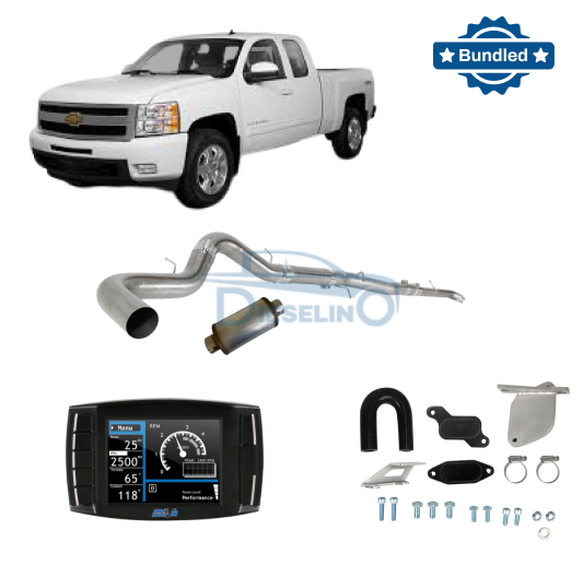 Full Delete Kit (DPF/DEF/EGR) /w Mini Maxx | GM/Chevy Duramax 6.6L LML | 2007-2010