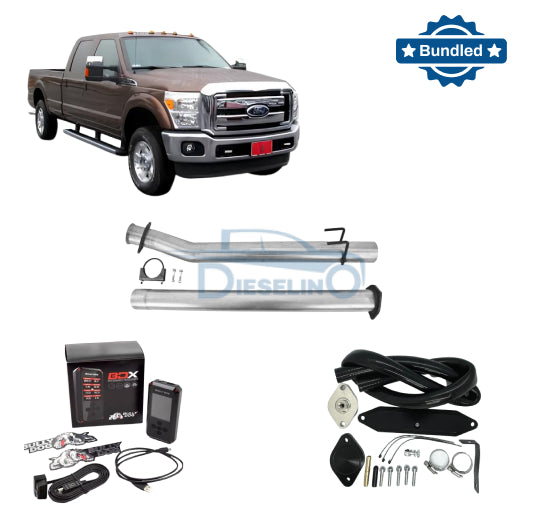Ford Powerstroke 6.7L | Full Delete Bundle DPF/DEF/EGR | 2011-2014 /w Bully Dog BDX