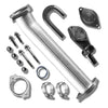 EGR & Cooler Delete Kit w/ Up-pipe | Ford Powerstroke 6.0L | 2003-2007
