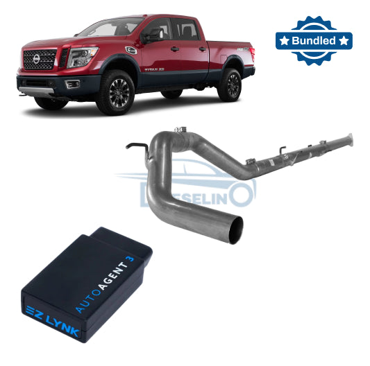 Nissan Titan 5.0 Cummins Full Delete Kit with EZ Lynk Auto Agent 3