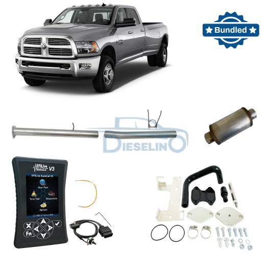 Full DPF/DEF/EGR Delete Kit w/ EFI Live AutoCal V3 | Ram Cummins 6.7L | 2013-2018