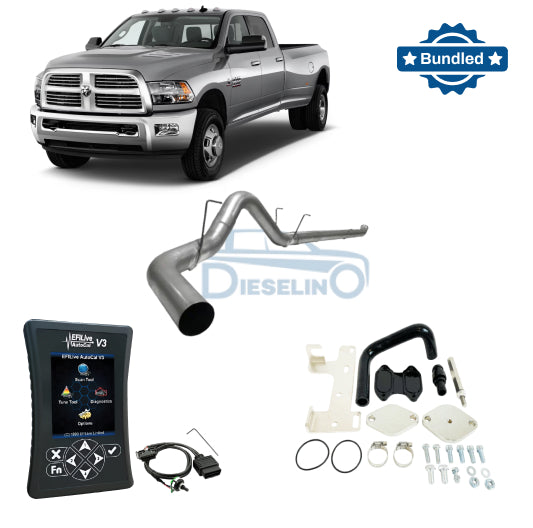 Full DPF/DEF/EGR Delete Kit w/ EFI Live AutoCal V3 | Ram Cummins 6.7L | 2013-2018