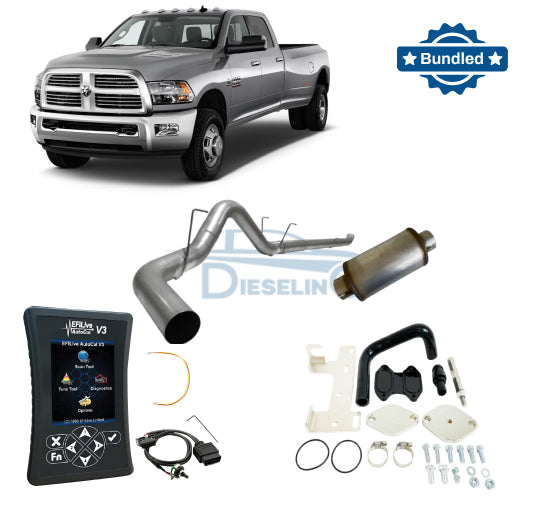Full DPF/DEF/EGR Delete Kit w/ EFI Live AutoCal V3 | Ram Cummins 6.7L | 2013-2018