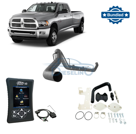 Full DPF/DEF/EGR Delete Kit w/ EFI Live AutoCal V3 | Ram Cummins 6.7L | 2013-2018