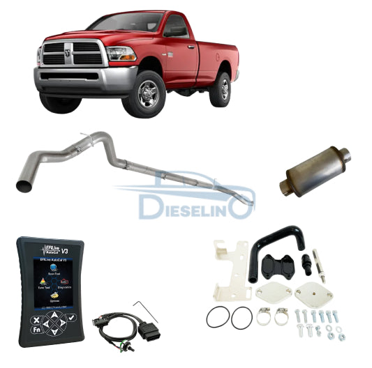 Ram Cummins 6.7L | Full Delete Kit DPF/DEF/EGR | 2010-2012 /w EFI Live Autocal V3