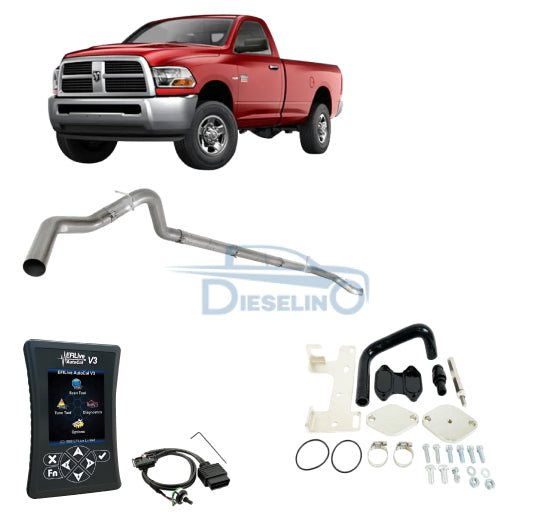 Ram Cummins 6.7L | Full Delete Kit DPF/DEF/EGR | 2010-2012 /w EFI Live Autocal V3