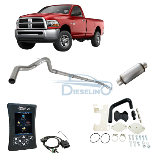 Ram Cummins 6.7L | Full Delete Kit DPF/DEF/EGR | 2010-2012 /w EFI Live Autocal V3