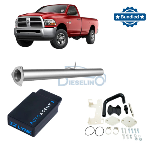 Ram Cummins 6.7L | Full Delete Kit DPF/DEF/EGR | 2010-2012 /w EZ Lynk Auto Agent 3