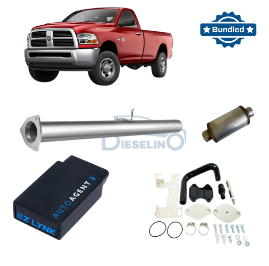 Ram Cummins 6.7L | Full Delete Kit DPF/DEF/EGR | 2010-2012 /w EZ Lynk Auto Agent 3