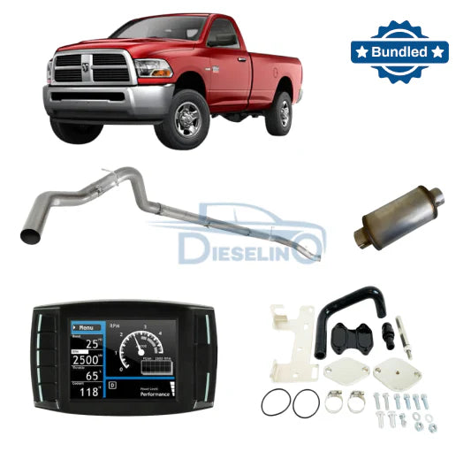 Ram Cummins 6.7L | Full Delete Kit DPF/DEF/EGR /w H&S Mini Maxx | 2010-2012