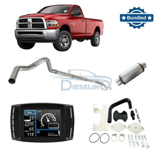 Ram Cummins 6.7L | Full Delete Kit DPF/DEF/EGR /w H&S Mini Maxx | 2010-2012