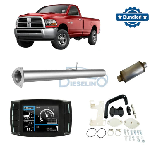 Ram Cummins 6.7L | Full Delete Kit DPF/DEF/EGR /w H&S Mini Maxx | 2010-2012